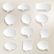 Speech Bubbles 3D