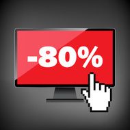 Sale markdown discount 80 percent on High-quality computer dis