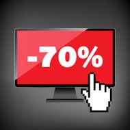 Sale markdown discount 70 percent on High-quality computer dis