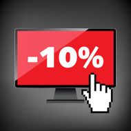 Sale markdown discount 10 percent on High-quality computer dis