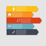 Infographic Templates for Business Vector Illustration N1680