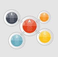 Infographic Templates for Business Vector Illustration N1682