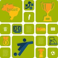 football soccer infographic N438