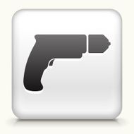 Square Button with Drill interface icon