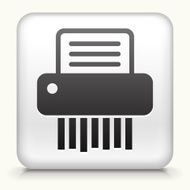 Square Button with Shredding Paper