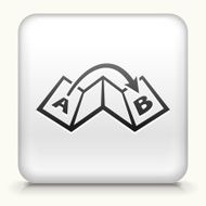 Square Button with Map From Point A to B