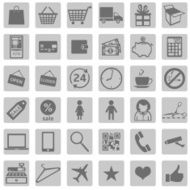 Vector Set of Shopping Icons N6