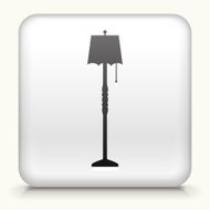 Square Button with Tall Floor Lamp