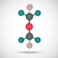 metaball colorful round diagram infographics N150