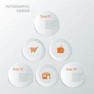 Design number banners template graphic or website layout N33