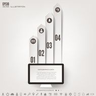 Business step infographic Timeline background N4