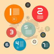 Circle Infographic Layout