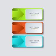 Vector moder banners element design N30