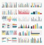 Big set of infographics elements N9