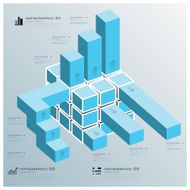 Cube Bar Business Infographic