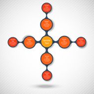 metaball colorful round diagram infographics N157
