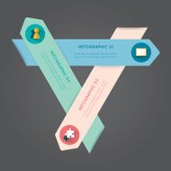 Modern infographic for business project N24