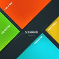 Abstract Paper Infographics N10