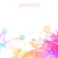 Low-poly infographics background N6