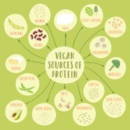 Vegan sources of protein N3