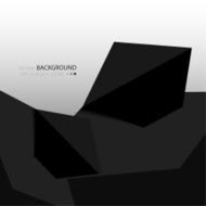 Background with black stones Crystals