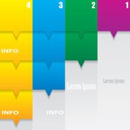 Modern infographics options banner N692