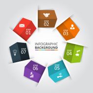 Vector circle element for infographic N94