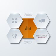 Vector modern infographic element design N4