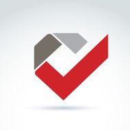 Abstract icon abstract symbol vector graphic design element N9