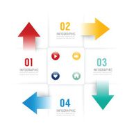 Infographic design template options banner N2