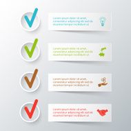 Vector stripes for infographic N3