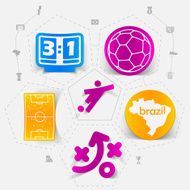 football soccer infographic N442