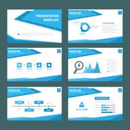Blue wave Multipurpose presentation Templates