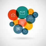 Set of infographic template layouts Flow chart secuence numbered banner N104