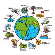 Natural Disasters Infographics N2