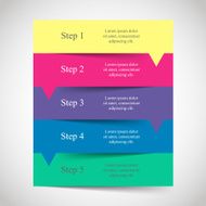Vector lines arrows infographic N28