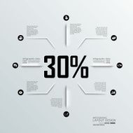 info graphics design with 30