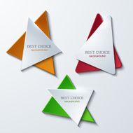 Vector moder banners element design N33