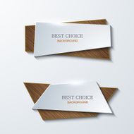 Vector moder banners element design N34