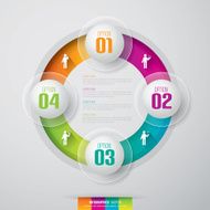 Infographics vector design template N365