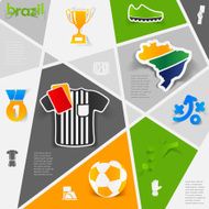 football soccer infographic N444