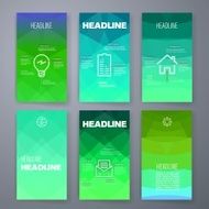 Templates Design Set of Web Mail Brochures Mobile Technology Infographic N419