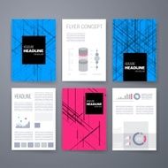 Templates Design Set of Web Mail Brochures Mobile Technology Infographic N420