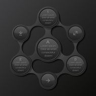 Metaball diagram Infographic elements N4