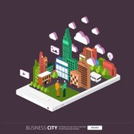 City on smartphone N9