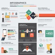 Business infographics elements N7
