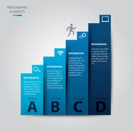 Ladder of Success Infographic-Vector
