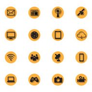 social network communication icon