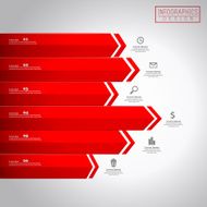 financial infographic template design N5