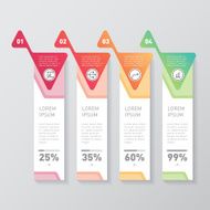 Website layout design template Set of Vector banners with icons